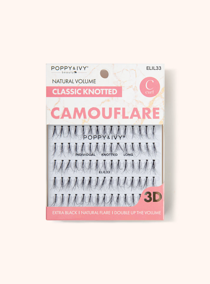 Camouflare Classic Knotted Individual Lash - elil-34-extra-long