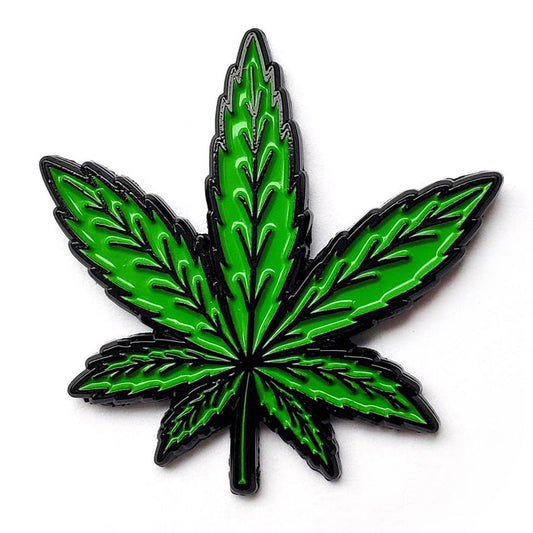 Cannabis Leaf Enamel Pin