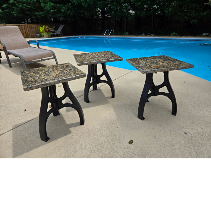 Cast Aluminum Pedestal Base (Eiffel)