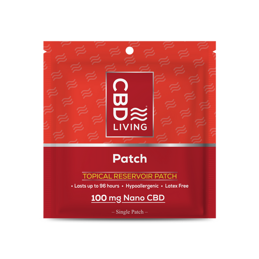 CBD Living - CBD Topical Relief Patch 100mg
