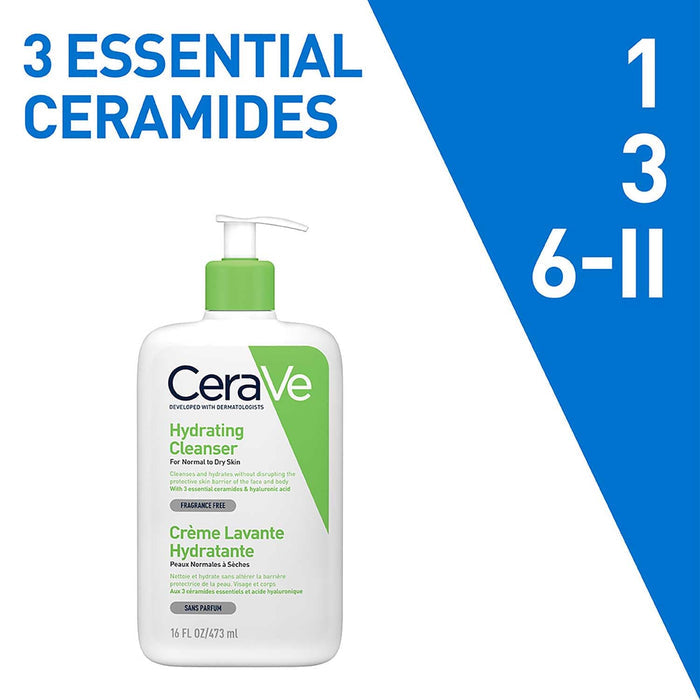 CeraVe Hydrating Cleanser - Cosmosentials