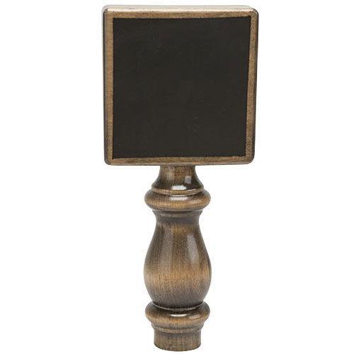 Chalkboard Tap Handle - Faux Wood