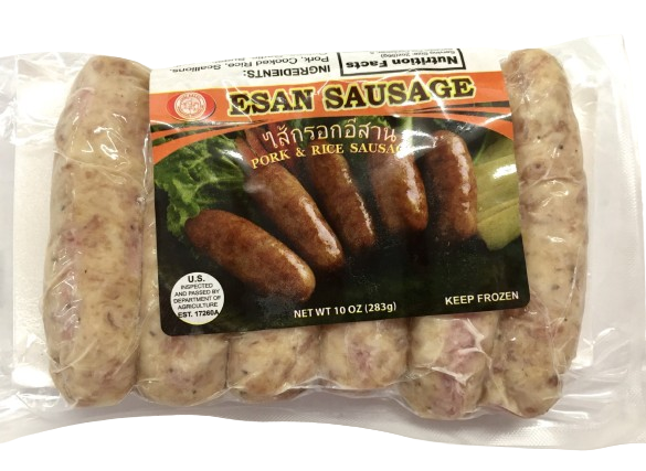 Chef Brand - Frozen Esan Sausage ไส้กรอกอีสาน แช่แข็ง ตราเชฟ