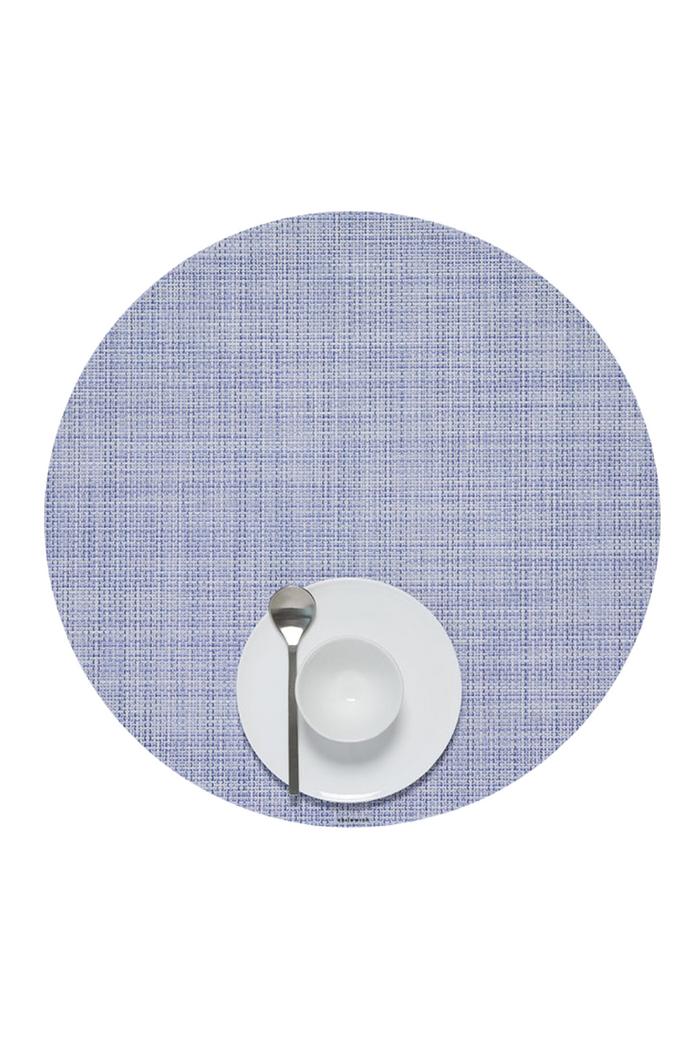Chilewich-Periwinkle-Round-Mini-Basketweave-Table-Mat