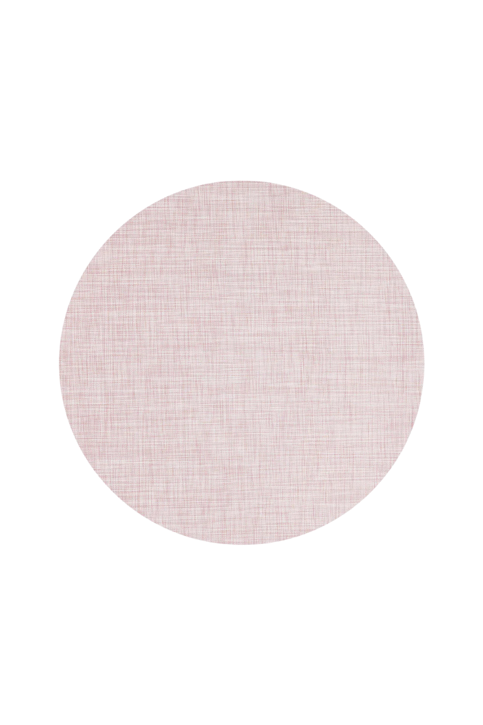 Chilewich-Mini-Basketweave-Round-Table-Mat-Blush