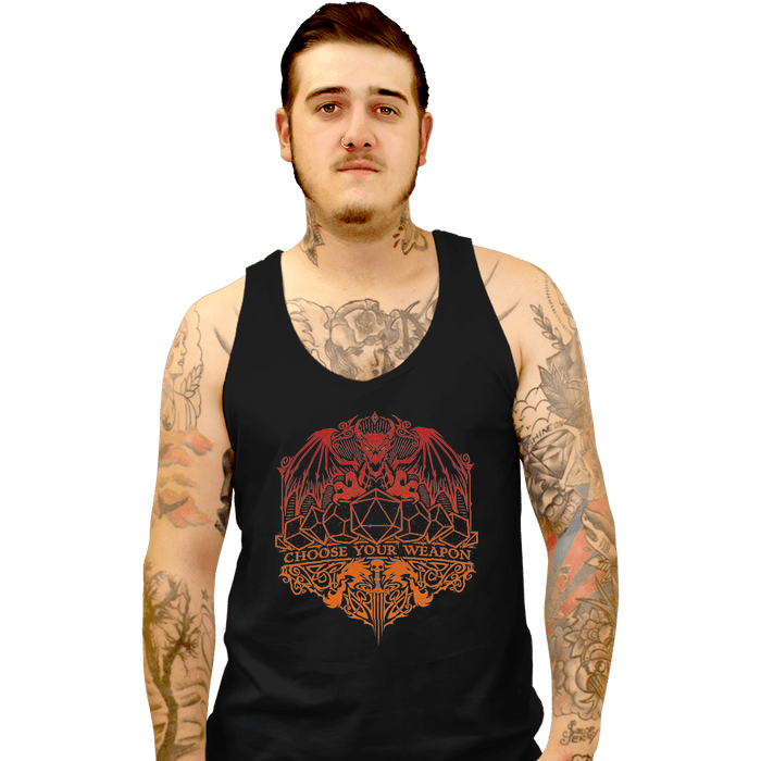 Tank Top, Unisex / Small / Black