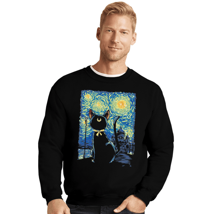Crewneck Sweater, Unisex / Small / Black