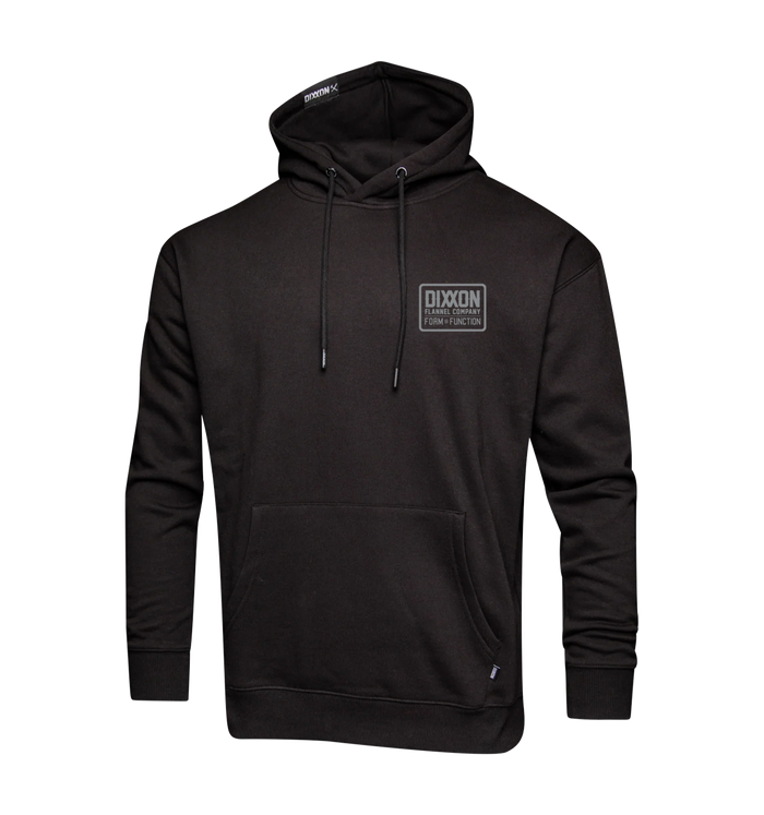 Classic Pullover Hood - Grey / Black