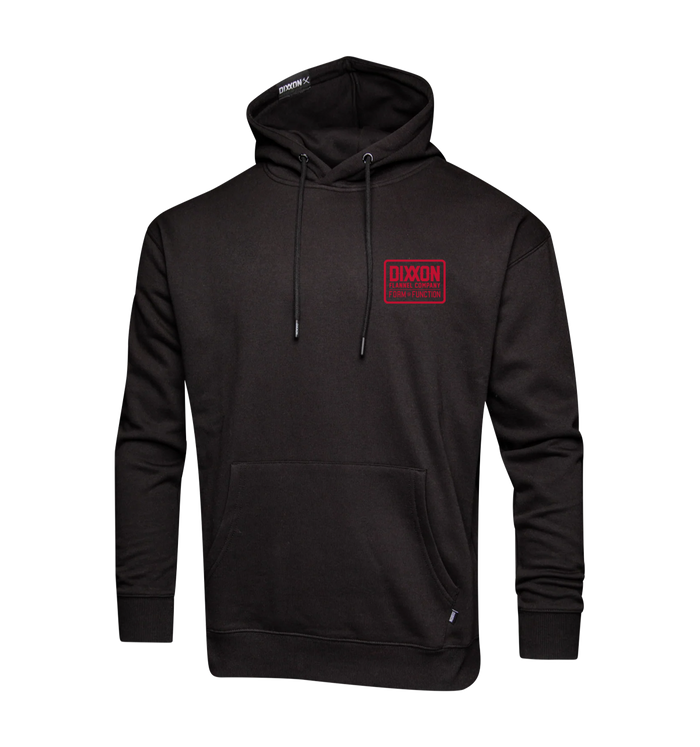 Classic Pullover Hood - Red / Black