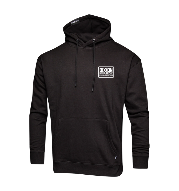 Classic Pullover Hood - White / Black