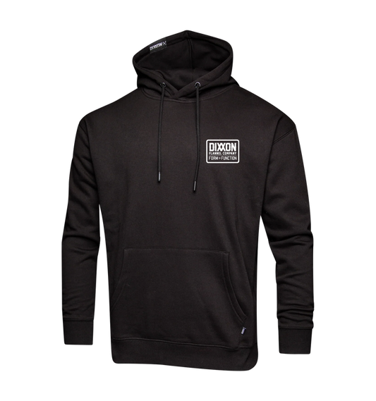 Classic Pullover Hood - White / Black