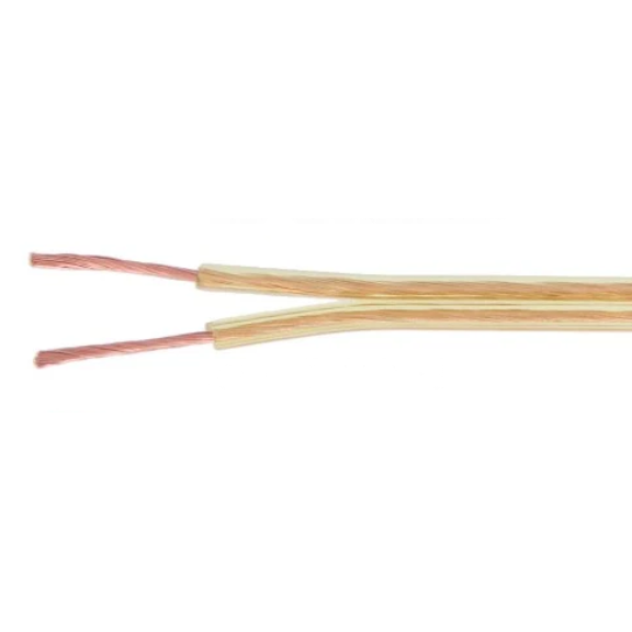 Clear Gold, 18/2 Plastic Lamp Spool Cord - Wire 250 ft. Spool (46605)
