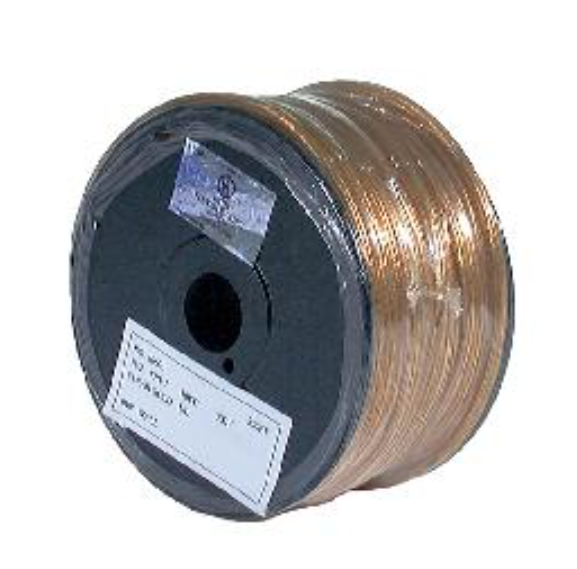 Clear Gold, 18/2 Plastic Lamp Spool Cord - Wire 250 ft. Spool (46605)