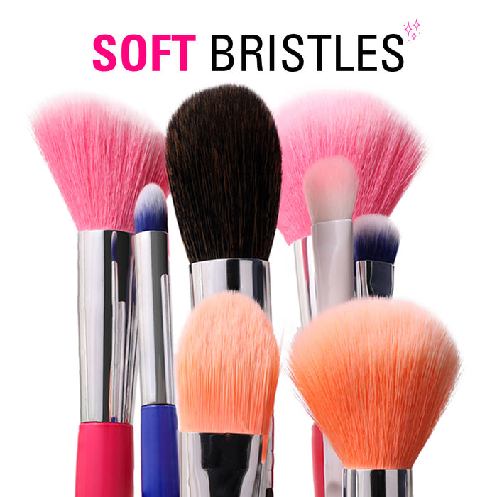 Complete Face & Eye Makeup Brush Combo – 8 Brushes