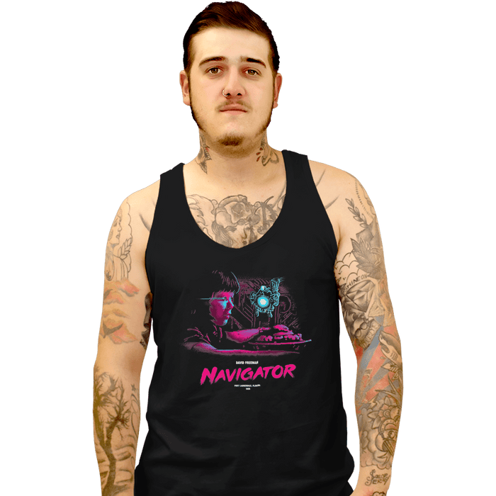 Tank Top, Unisex / Small / Black