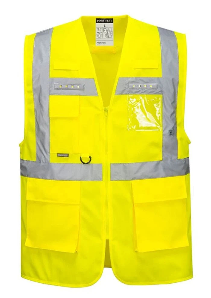 CORNER STONE - YELLOW SAFETY VEST  *