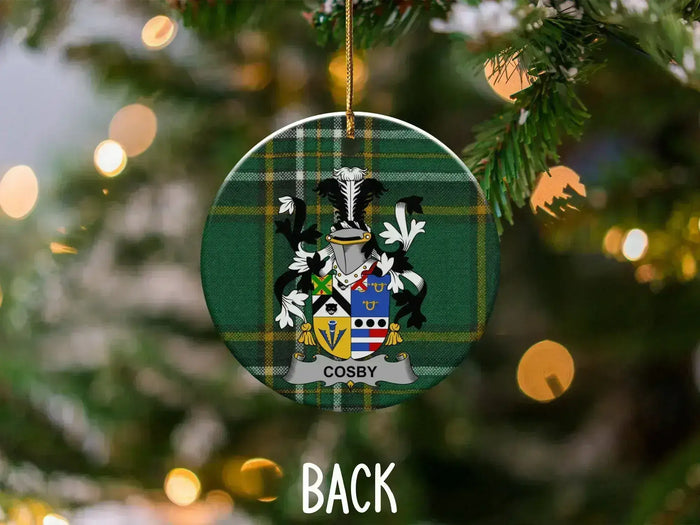 Cosby Family Heritage Christmas Ornament