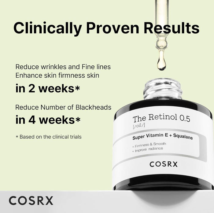 COSRX Retinol 0.5 Oil 20ml / 0.67 fl. oz.