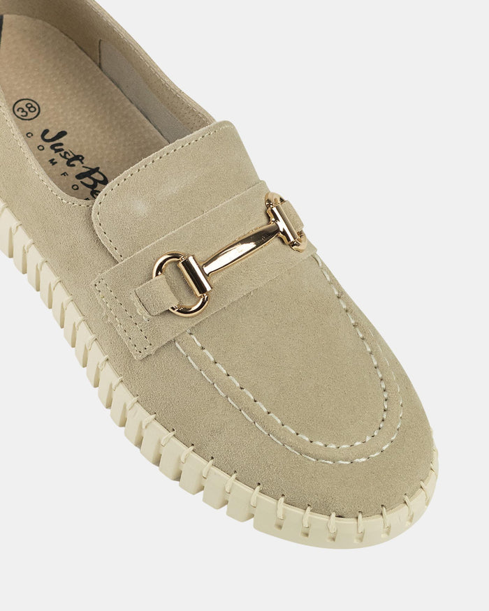 Cotty Beige Suede
