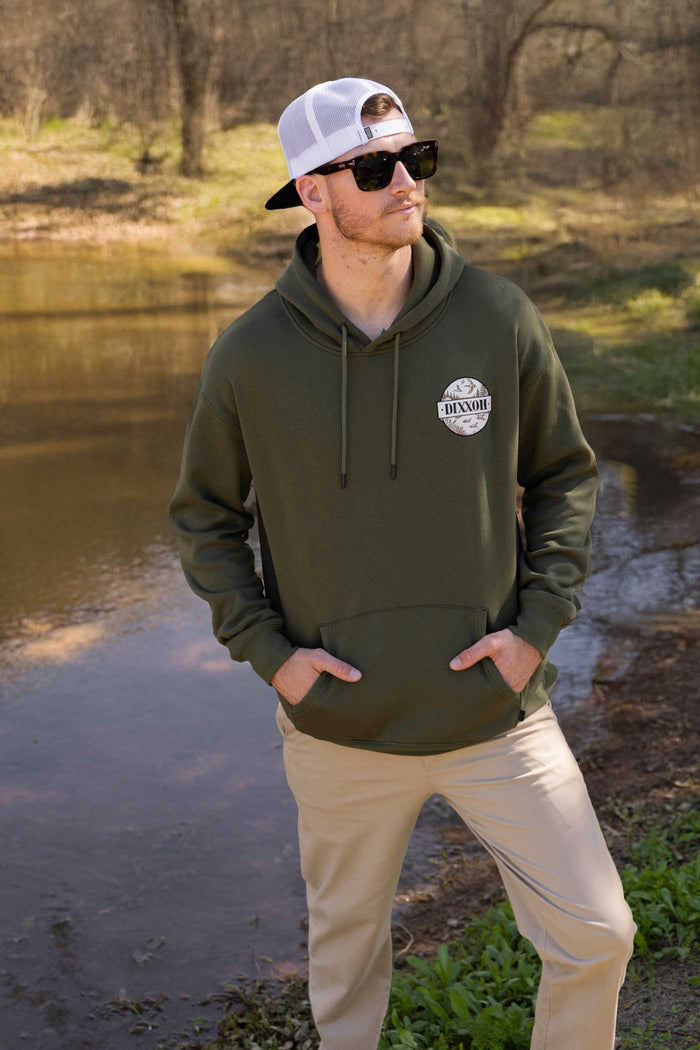 Countryside Pullover Hood - OD Green