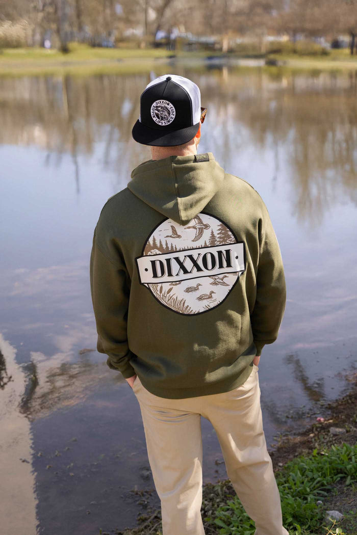 Countryside Pullover Hood - OD Green