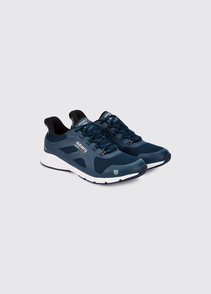 Cowes Women's waterproof sailing trainer - Navy
