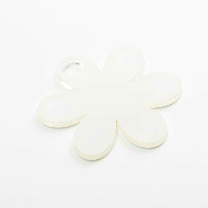 Craft Express 10 Pack 40oz Tumbler Acrylic Flower Sublimation Name Tags.