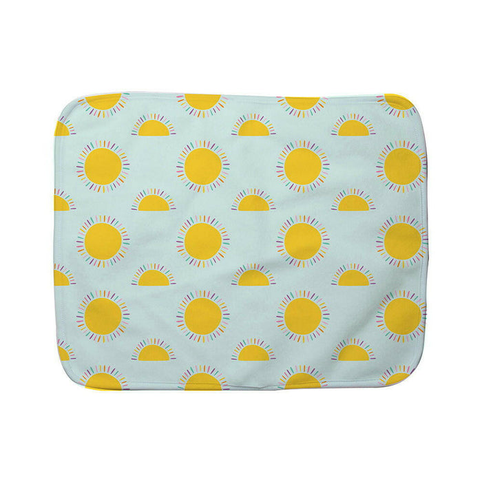 Craft Express 2 Pack Fleece Sublimation Burp Cloths – Soft White Baby Blanks.