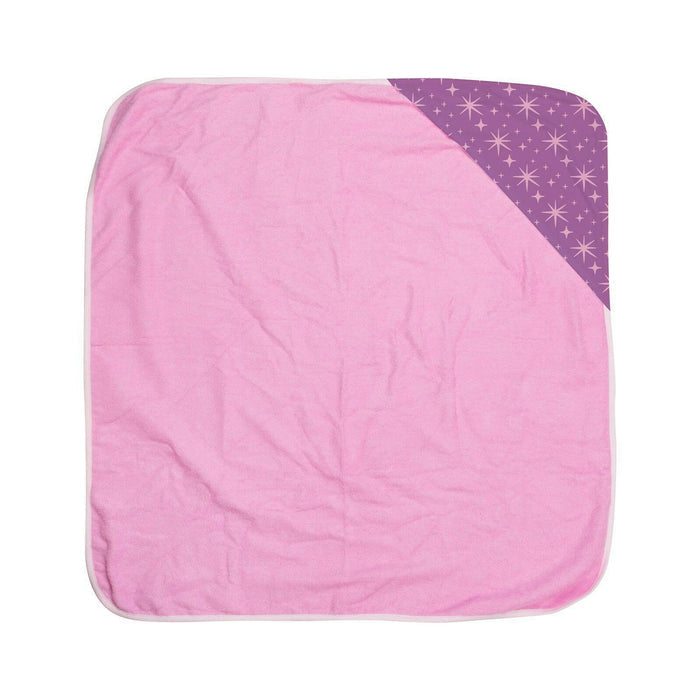 Craft Express 2 Pack Pink Sublimation Hooded Towels – Custom-Ready Baby Towels.
