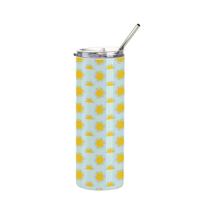 Craft Express 4 Pack 20oz Stainless Steel Skinny Sublimation Tumblers.