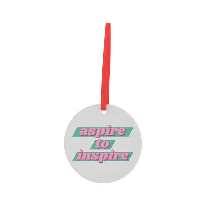 Craft Express 25 Pack 3 Inch Clear Acrylic Sublimation Ornaments – Double-Sided Blanks.