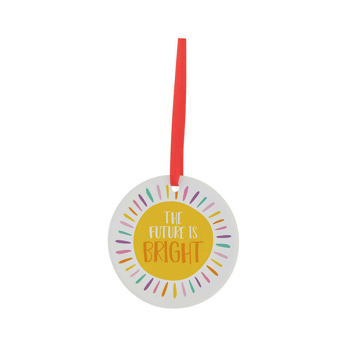 Craft Express 25 Pack 3 Inch Clear Acrylic Sublimation Ornaments – Double-Sided Blanks.