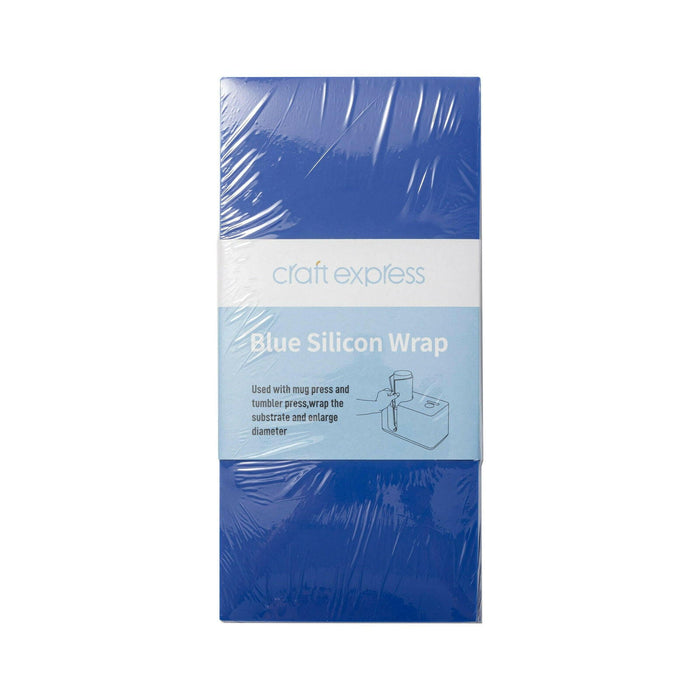 Craft Express 3-Pack Blue Silicone Wrap – Multi-Size Heat-Resistant Wraps.