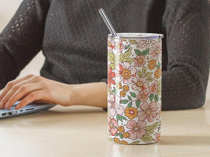 Craft Express 4 Pack 20oz Stainless Steel Sublimation Mugs with Sliding Lids.