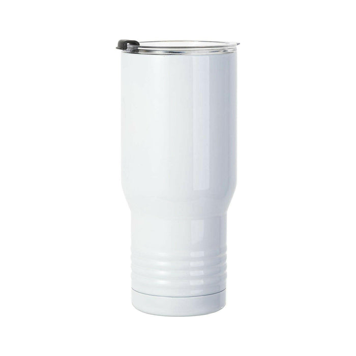 Craft Express 4 Pack 22oz Stainless Steel Sublimation Ringneck Tumblers.