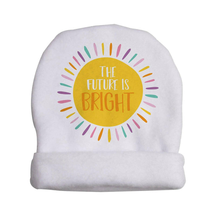 Craft Express 4 Pack Fleece Sublimation Baby Hats – Soft White Beanie Blanks.