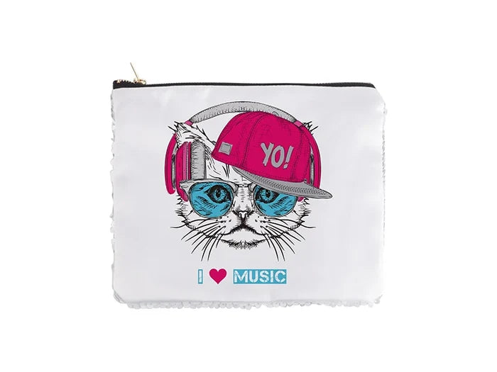 Craft Express 4 Pack Sequin Sublimation Cosmetic Bags – Sublimation-Ready Blanks.