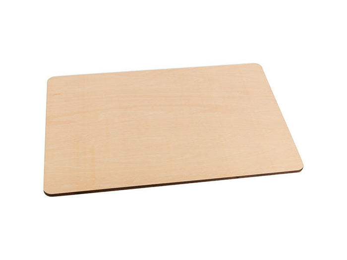 Craft Express 4 Pack Sublimation Plywood Placemats – 11.8" x 8.2" MDF Blanks.