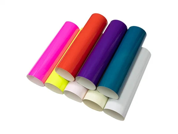Craft Express 8 Pack Color-Changing Adhesive Vinyl Sheets – Heat & UV Reactive.