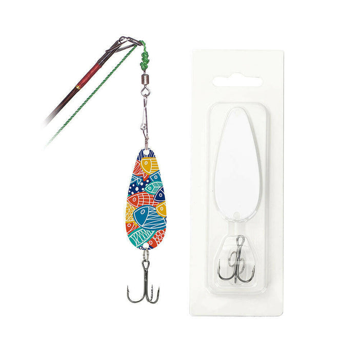 Craft Express Aluminum Sublimation Fishing Lure Set – Blank Metal Lures.
