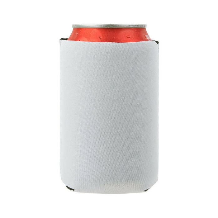 Craft Express 4 Pack Sublimation Neoprene Can Coolers – 12oz White.