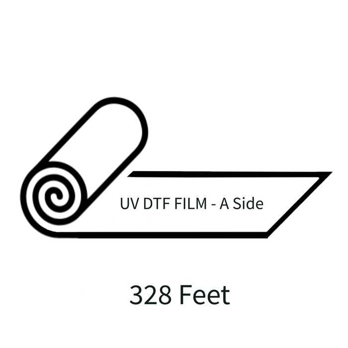 Craft Express UV DTF Transfer Film – 328ft Roll for High-Quality UV Printing.