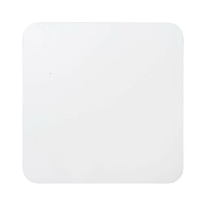 Craft Express 4-Pack White Square Coasters – Sublimation Hardboard Blanks.