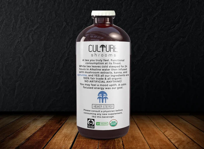 Culture Shrooms - The Original Iced Tea Infused with 100% Organic Mushrooms