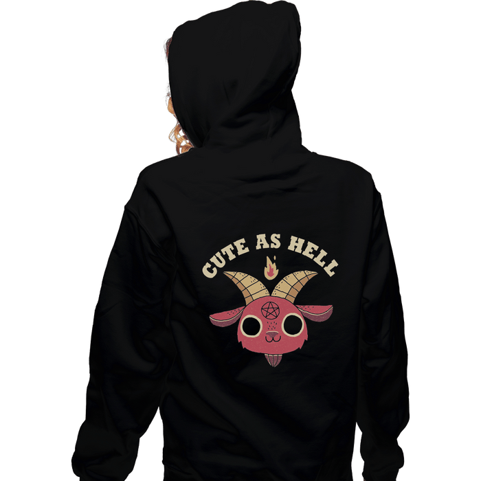 Zippered Hoodies, Unisex / Small / Black