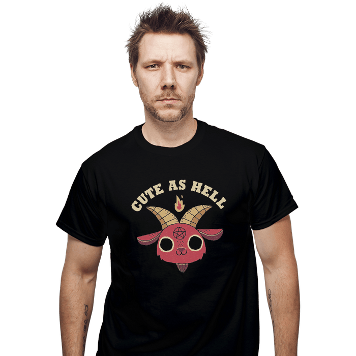 Shirts T-Shirts, Unisex / Small / Black Cute As Hell