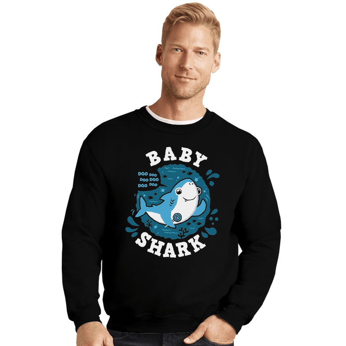 Crewneck Sweater, Unisex / Small / Black