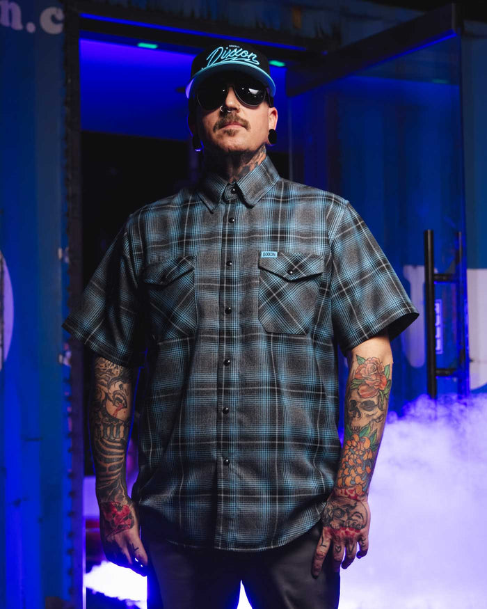 Cyanide 3.0 Shortie Short Sleeve Flannel