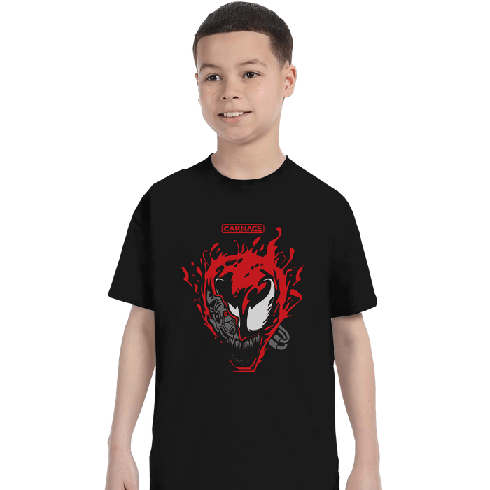 Shirts T-Shirts, Youth / XL / Black Cyber Carnage