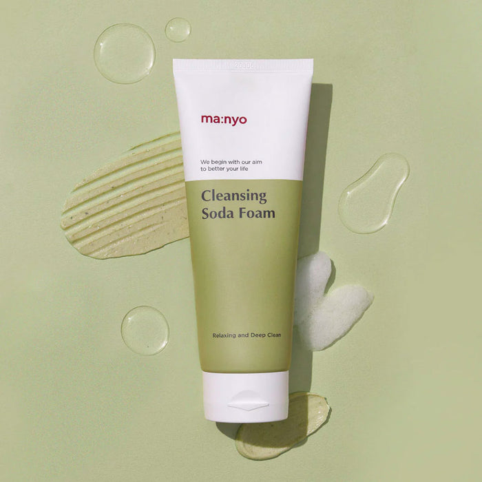 Ma:nyo Deep Pore Cleansing Soda Foam Nudie Glow Australia